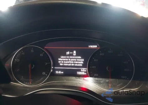 2015 Audi A6 3.0T Premium Plus from USA, damaged, VIN WAUFGAFCXFN006796